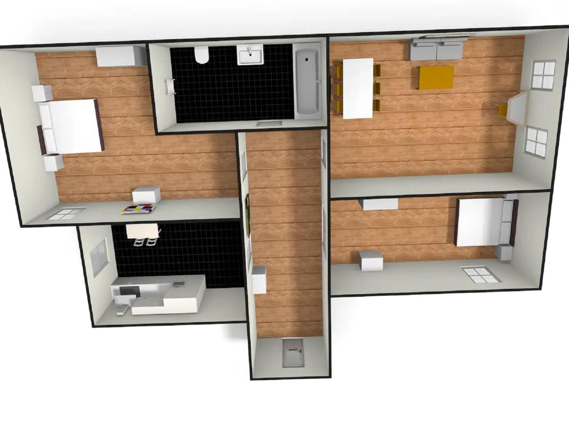 Central City Apartments ベルリン エクステリア 写真
